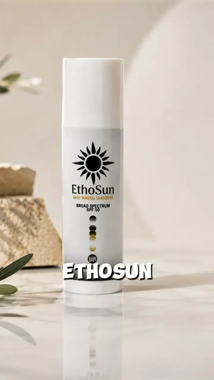 Ethosun sun-care case poster