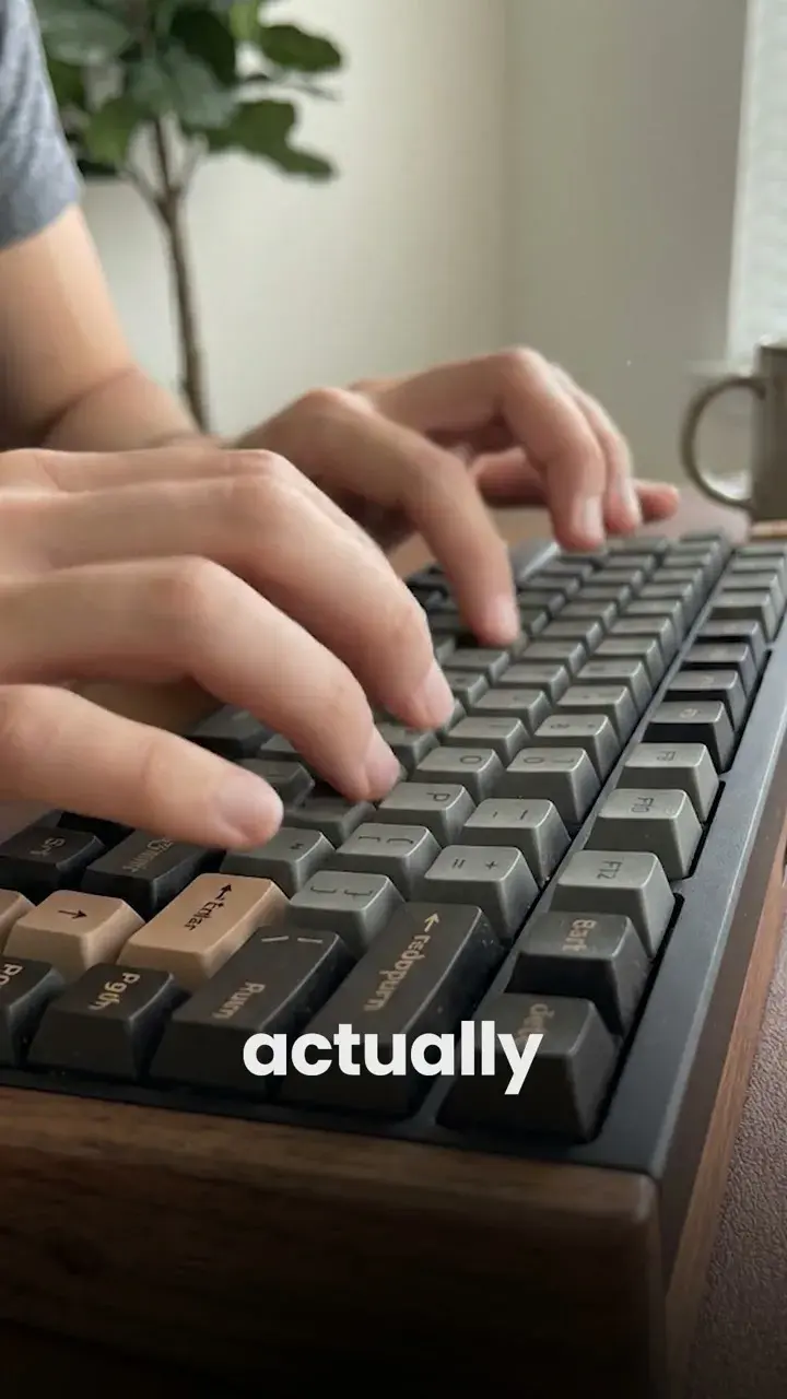 Keychron keyboard case poster